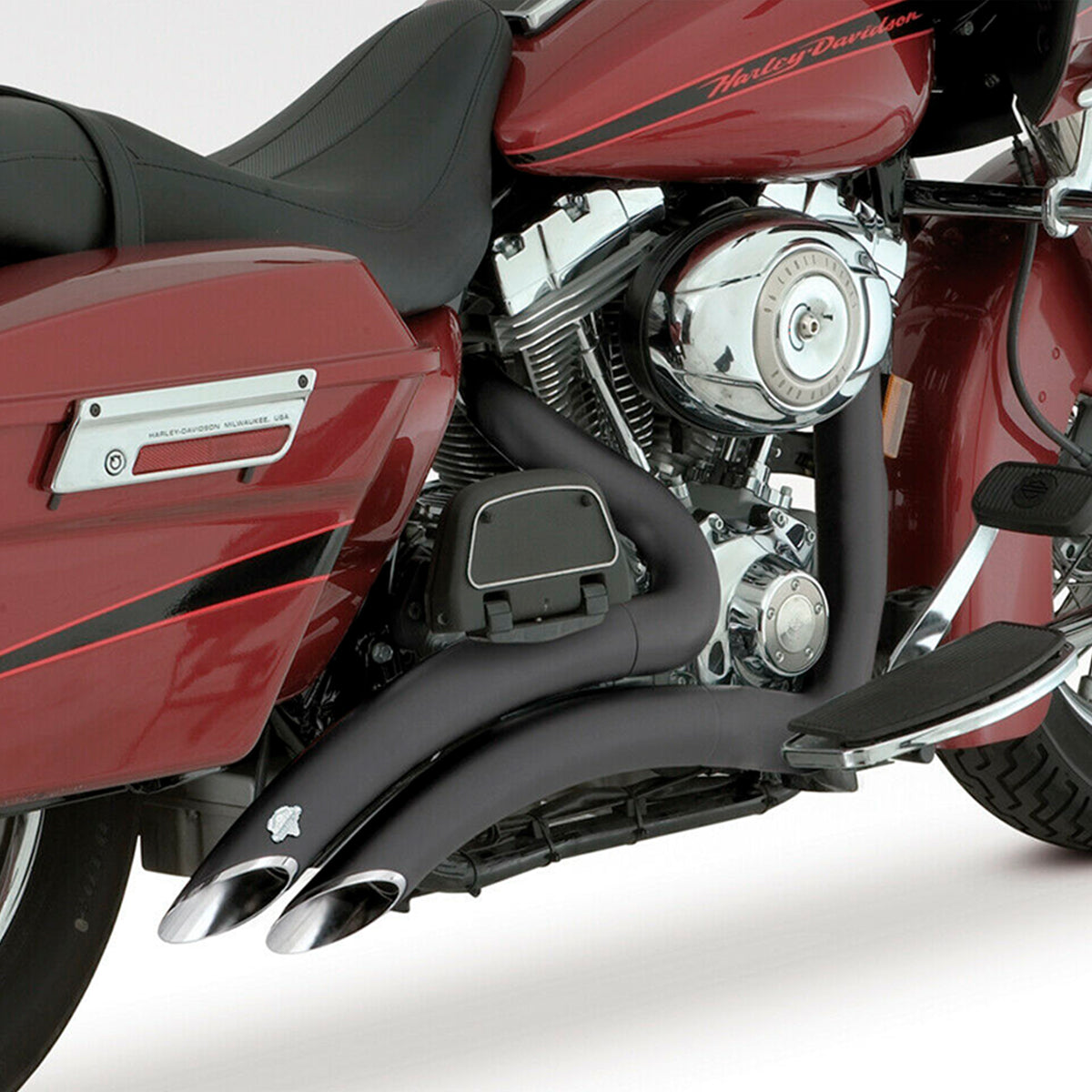 Escape Vance & Hines Big Radius 2 a 2 para Harley Davidson '07-'08 Touring (Sistema Completo)