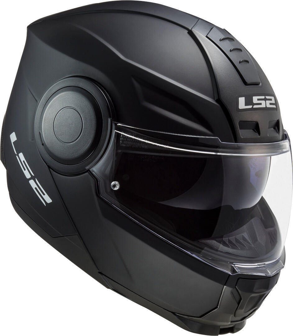 Casco Abatible LS2 Scope Solid Negro Mate FF902