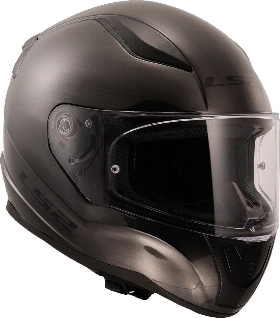 Casco Cerrado LS2 Rapid II Solid Titanium Mate FF353