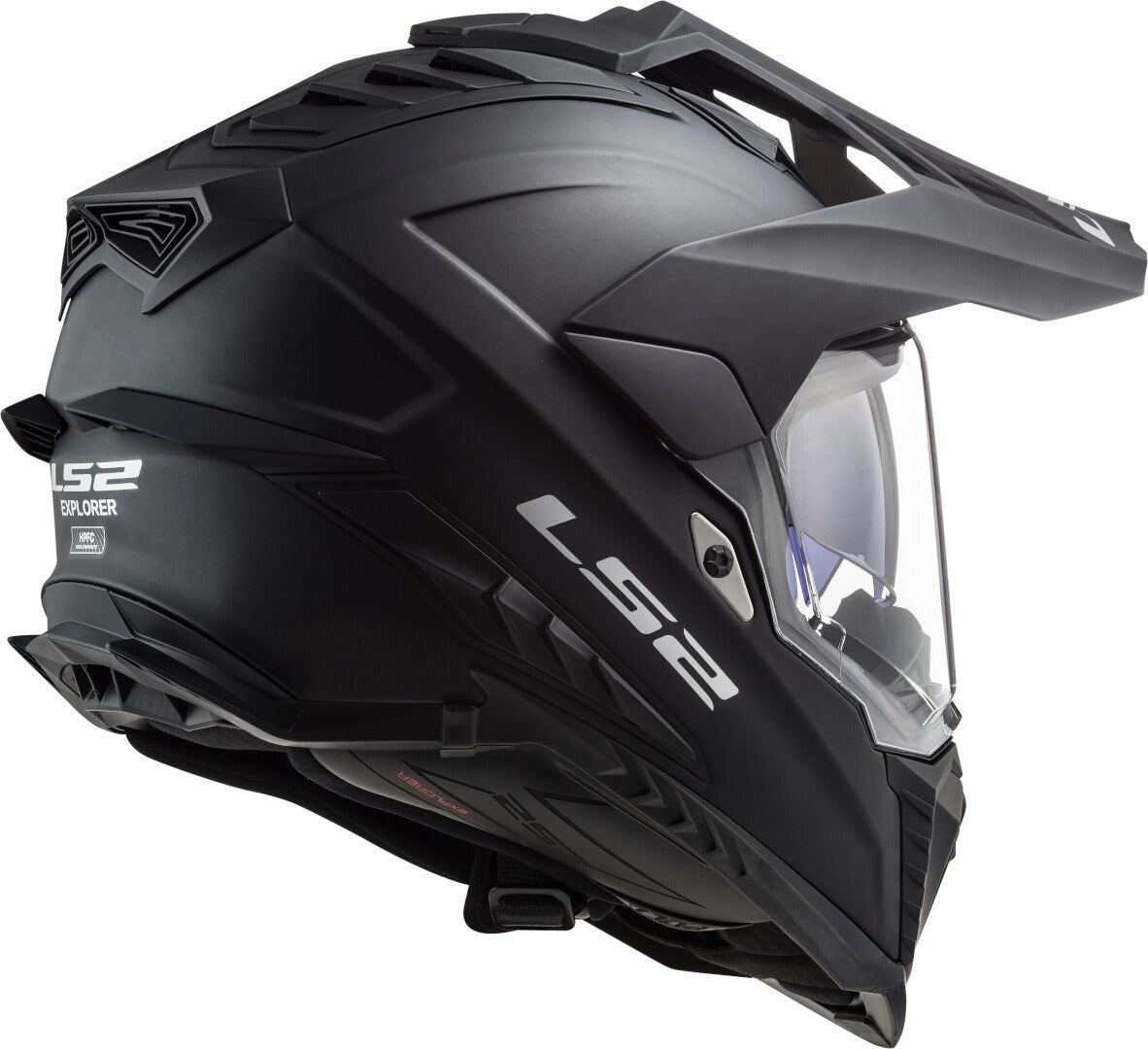 Casco Cross City LS2 Explorer Solid Negro Mate MX701