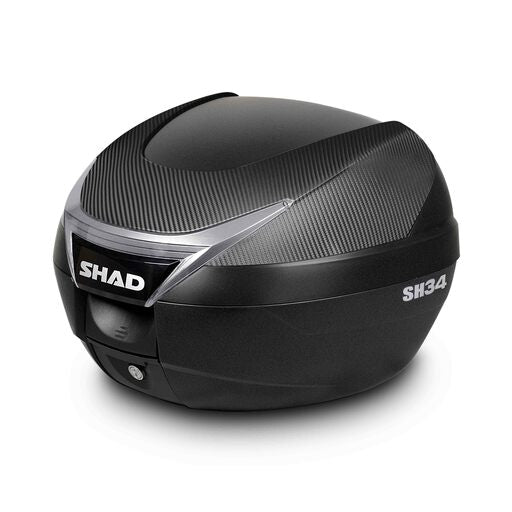 BAUL TRASERO MOTOCICLETA SHAD SH34 D0B34106 CARBONO