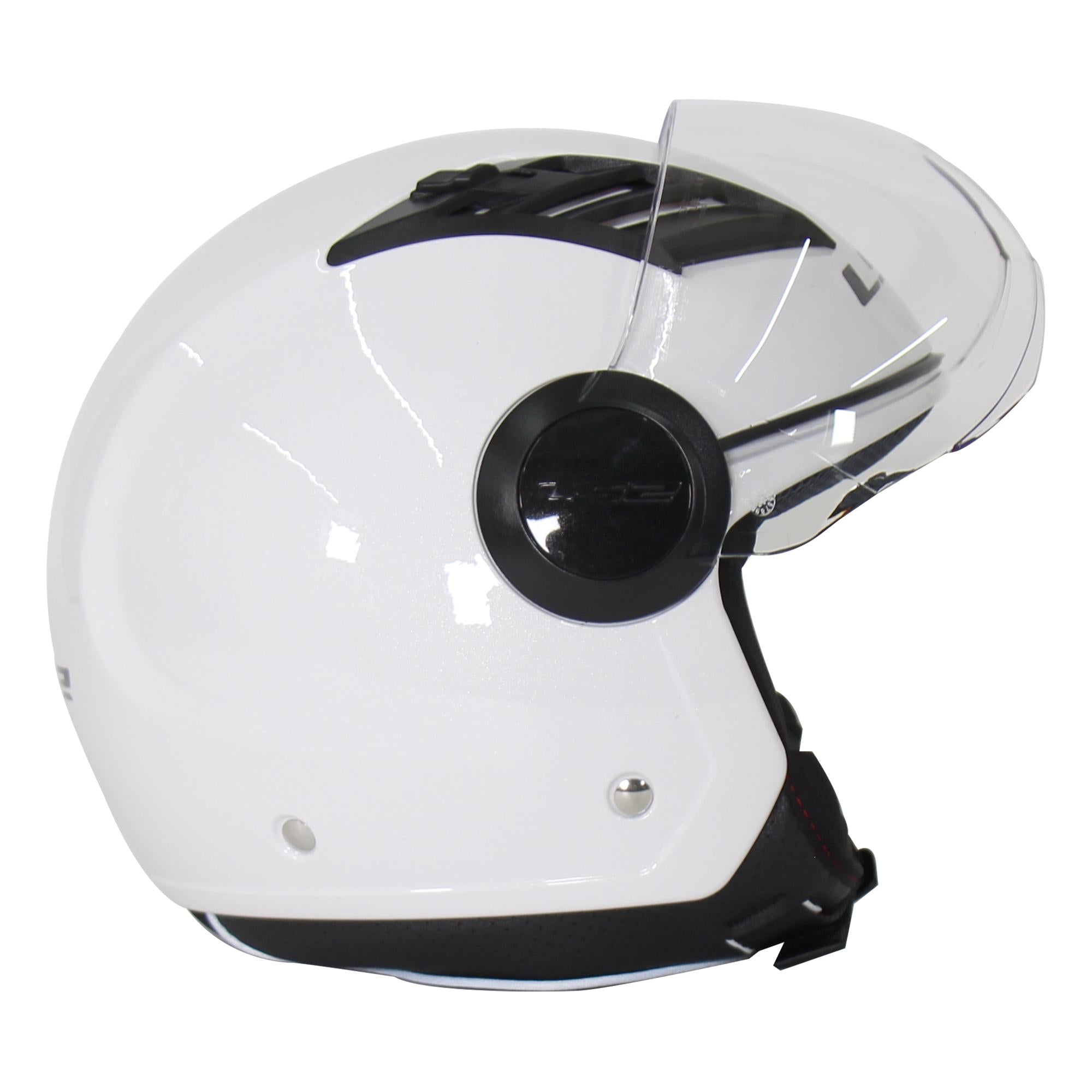 Casco Abierto LS2 Airflow Solid Blanco OF562