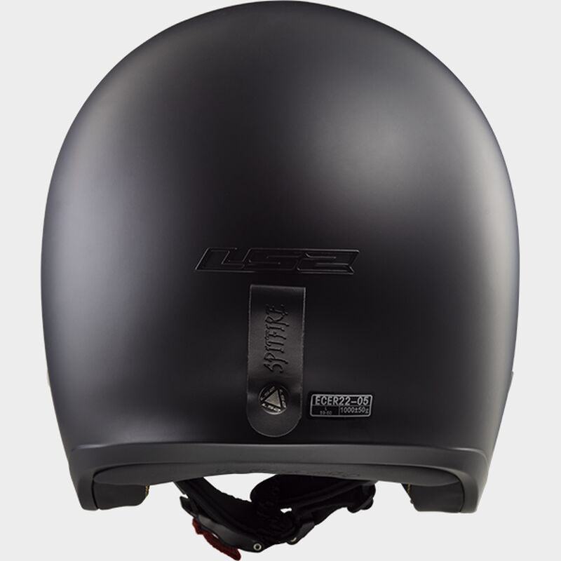 Casco Abierto LS2 Spitfire Solid Negro Mate OF599