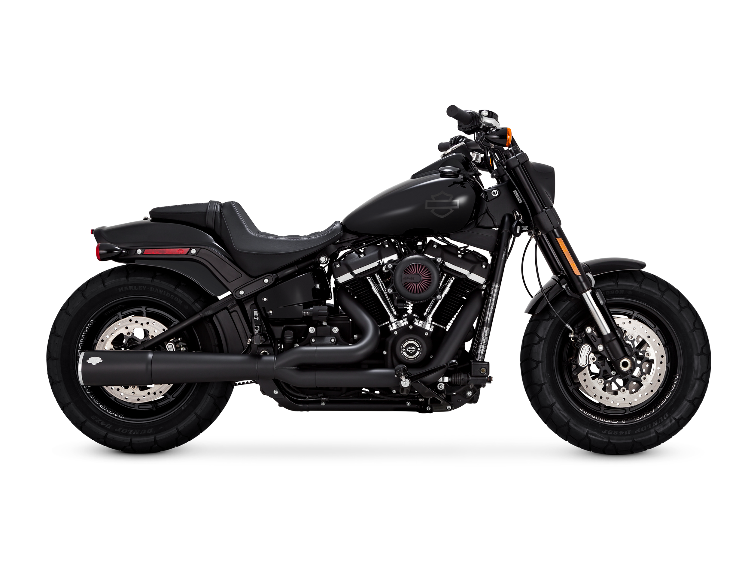 Escape Vance & Hines Pro Pipe Negro para Harley Davidson '18-'24 Softail Street Bob / Heritage / Standard / Slim / Low Rider / Fat Bob / Deluxe / Hydra Glide Revival (Sistema Completo)