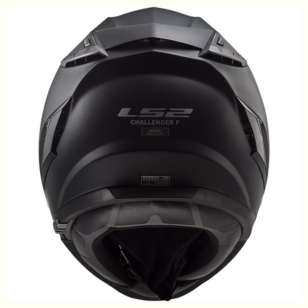 Casco Cerrado LS2 Challenger Solid Negro Mate FF327