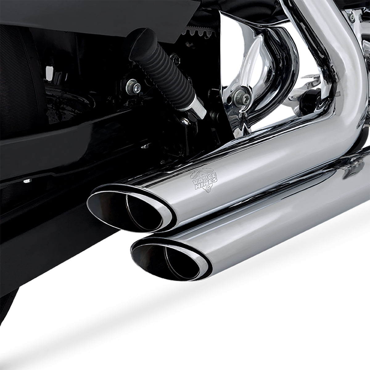 Escape Vance & Hines Shortshots Staggered Cromo para Harley Davidson '04-'13 Sportster (Sistema Completo)