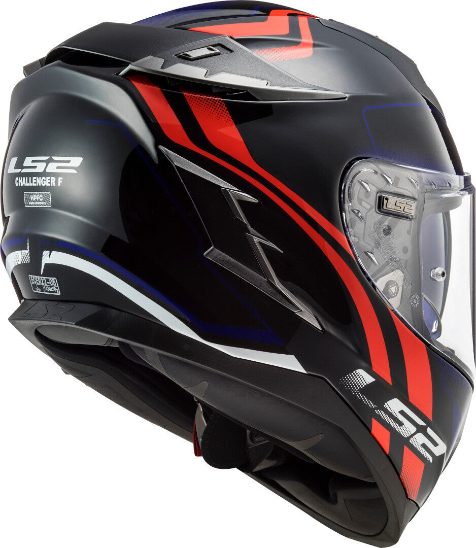 Casco Cerrado LS2 Challenger Propeller Rojo / Azul FF327