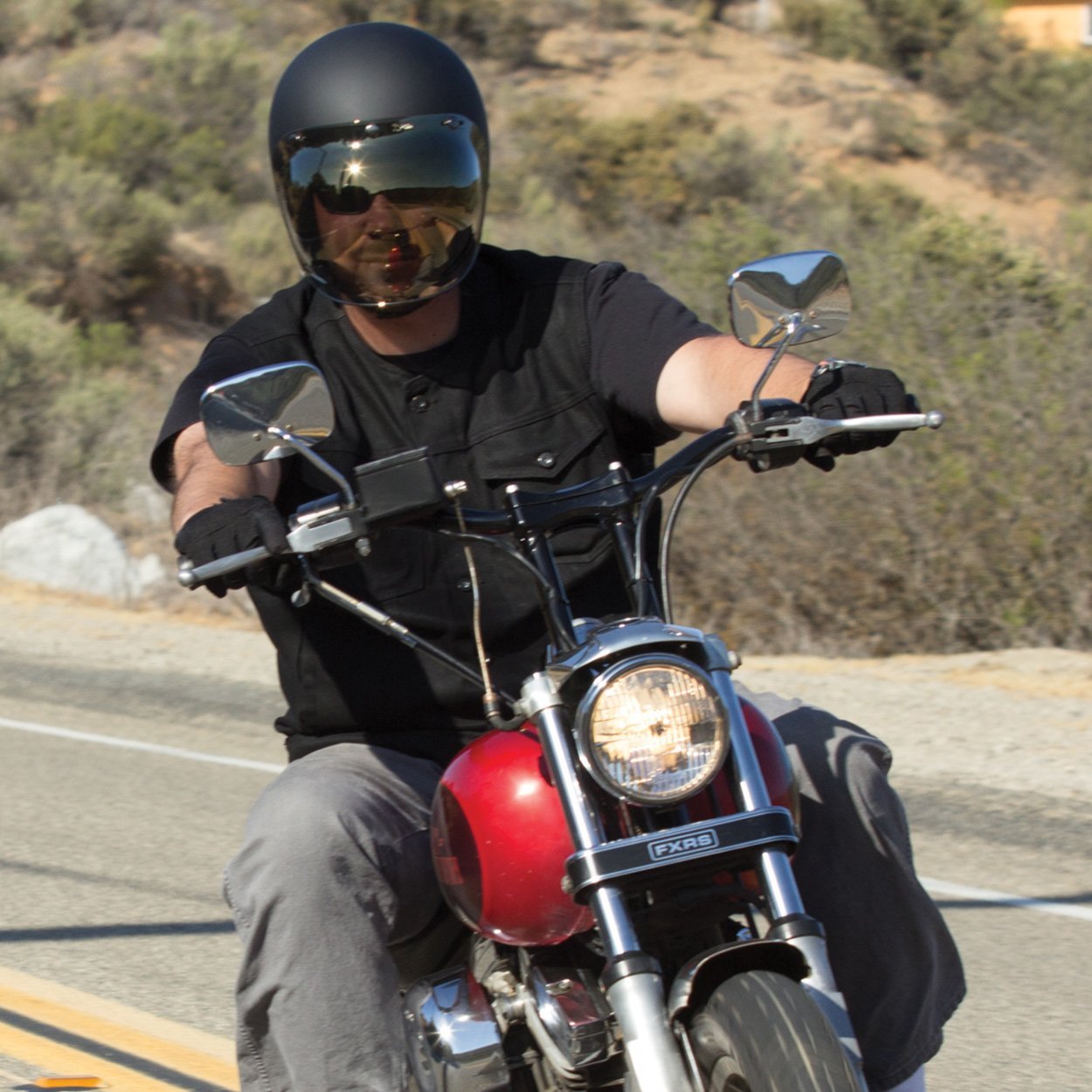 Casco Abierto Biltwell Bonanza Helmet - Flat Black