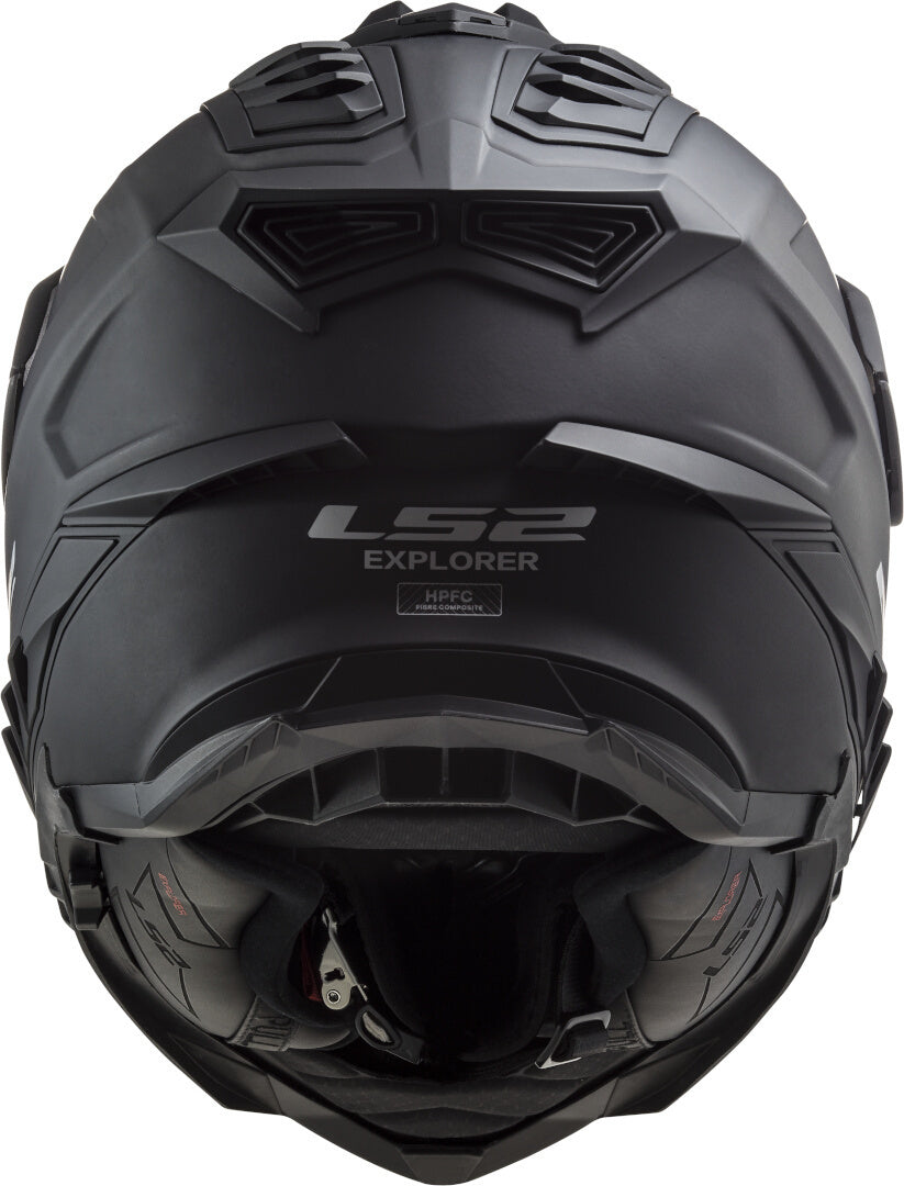 Casco Cross City LS2 Explorer Solid Negro Mate MX701