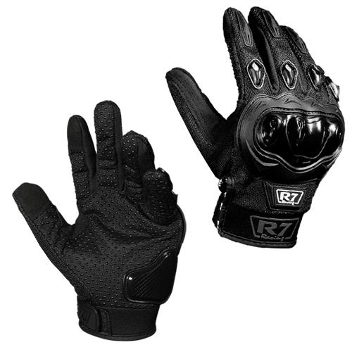 Guantes Vel R7 Racing Negro R7-2 Touch