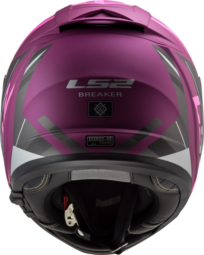 Casco Cerrado LS2 Breaker Beta Purpura Mate FF390