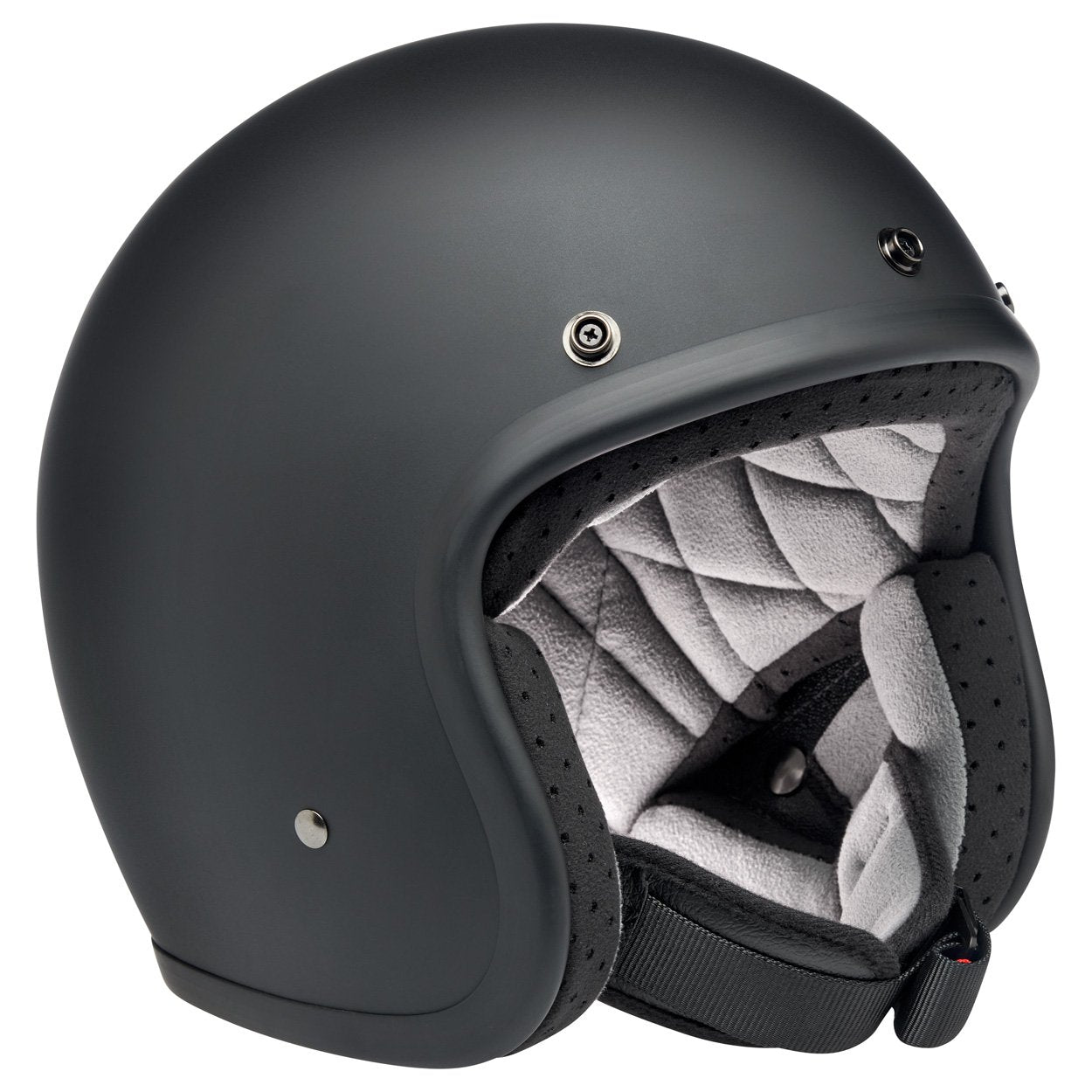 Casco Abierto Biltwell Bonanza Factory - Negro Mate