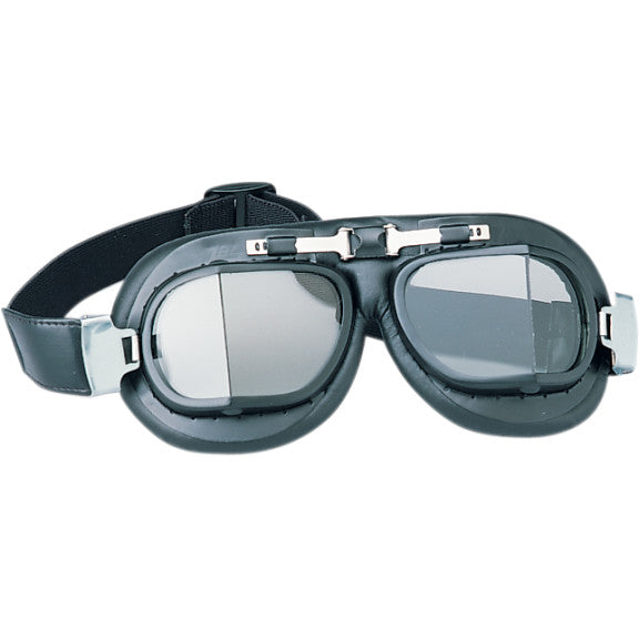 Goggles Motociclista Tipo Aviador Red Baron Drag Specialties - Negro