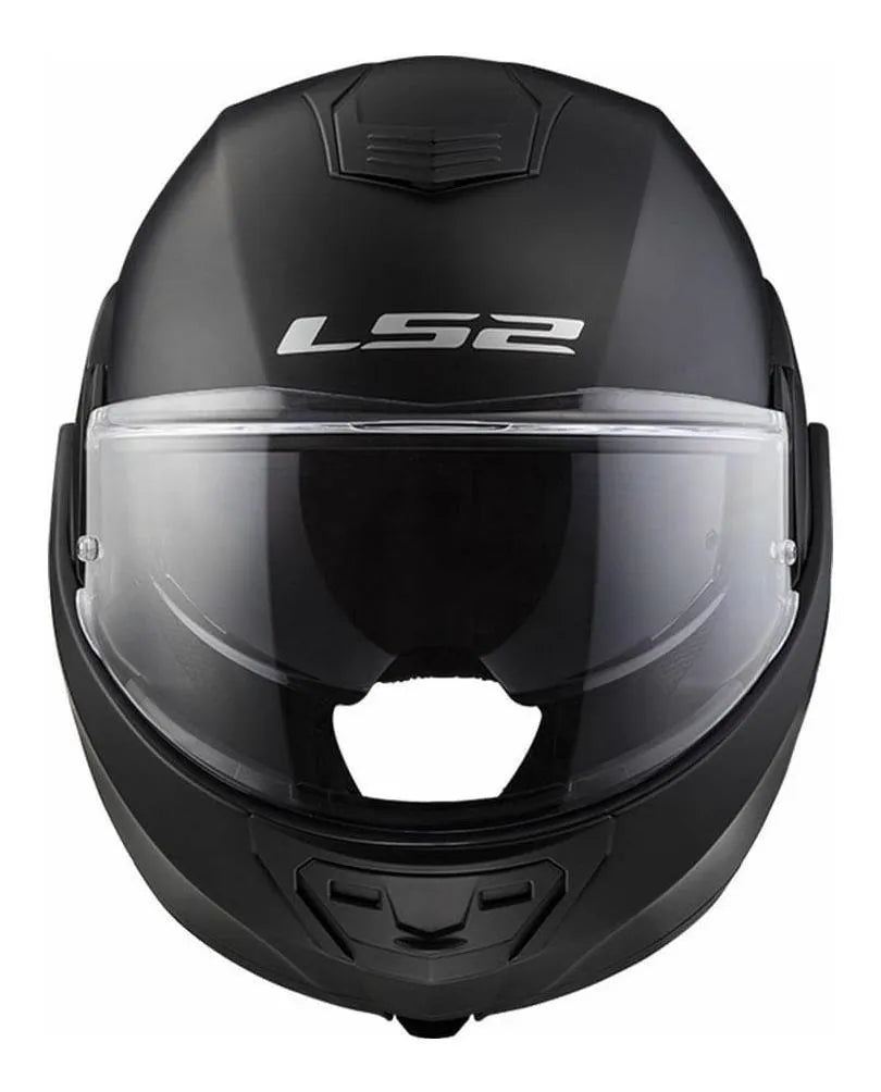 Casco Abatible LS2 Valiant 180° Solid Negro Mate FF399