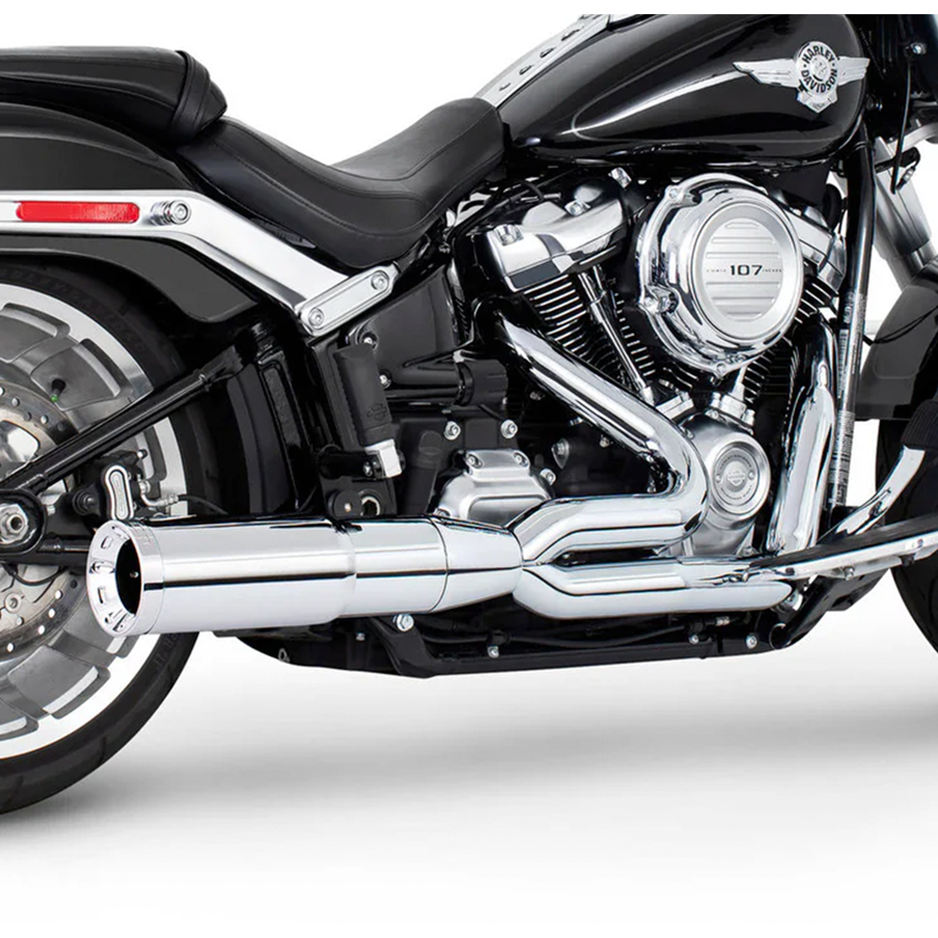 Escape Freedom Performance Union 2 en 1 de 4.5" Cromo para Harley Davidson '18-'24 Softail (Sistema Completo)