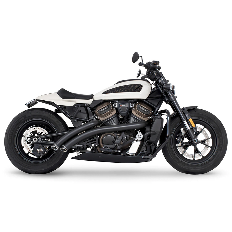 Escape Freedom Performance Radical Radius Negro para Harley Davidson '22-'24 Sportster S (Sistema Completo)