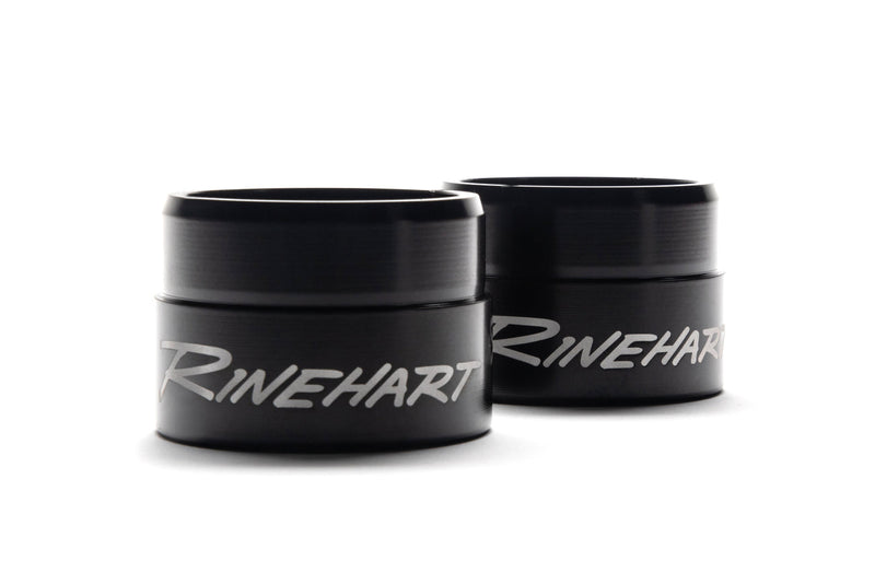 Rinehart racing 2.5" STANDARD END CAP para Harley Davidson Softail y Dyna