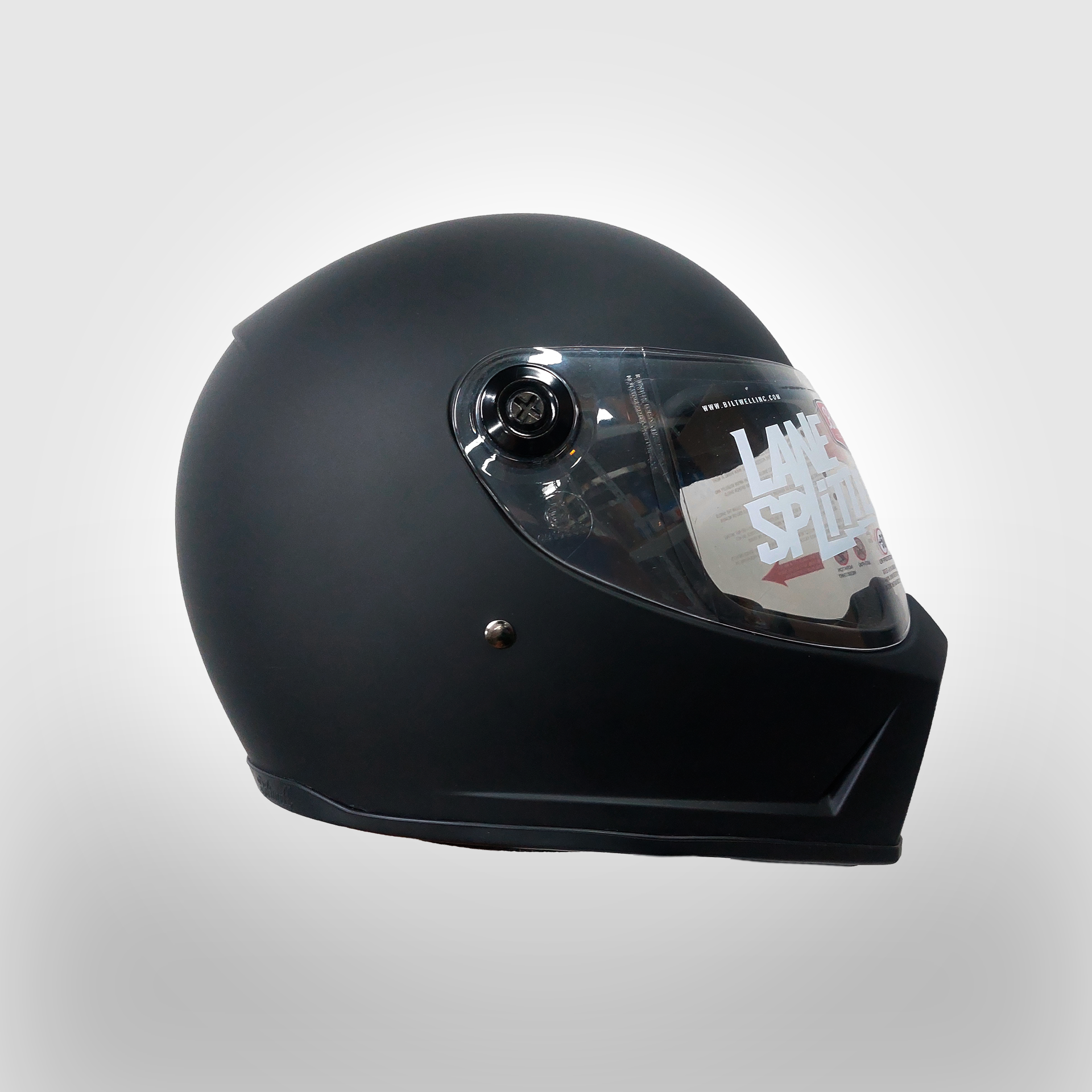 Casco Cerrado Biltwell Lane Splitter - Negro Mate