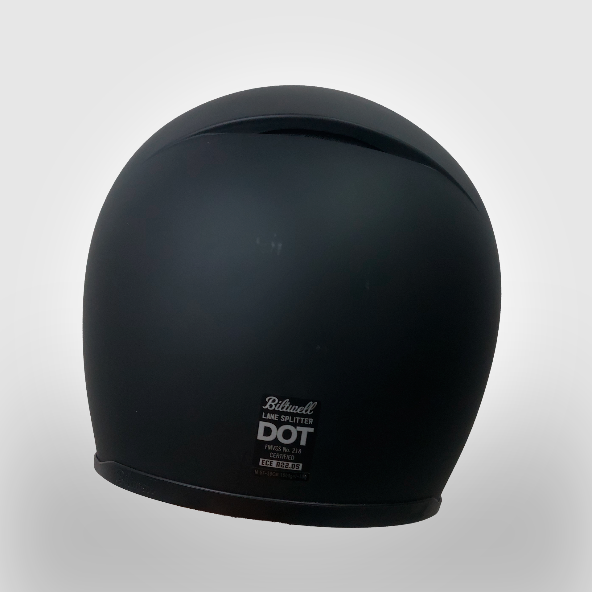 Casco Cerrado Biltwell Lane Splitter - Negro Mate