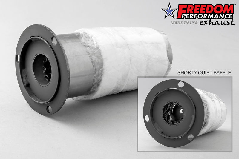 Freedom performance QUIET BAFFLE 4.5" SHORTY/TURN-OUT para INDIAN