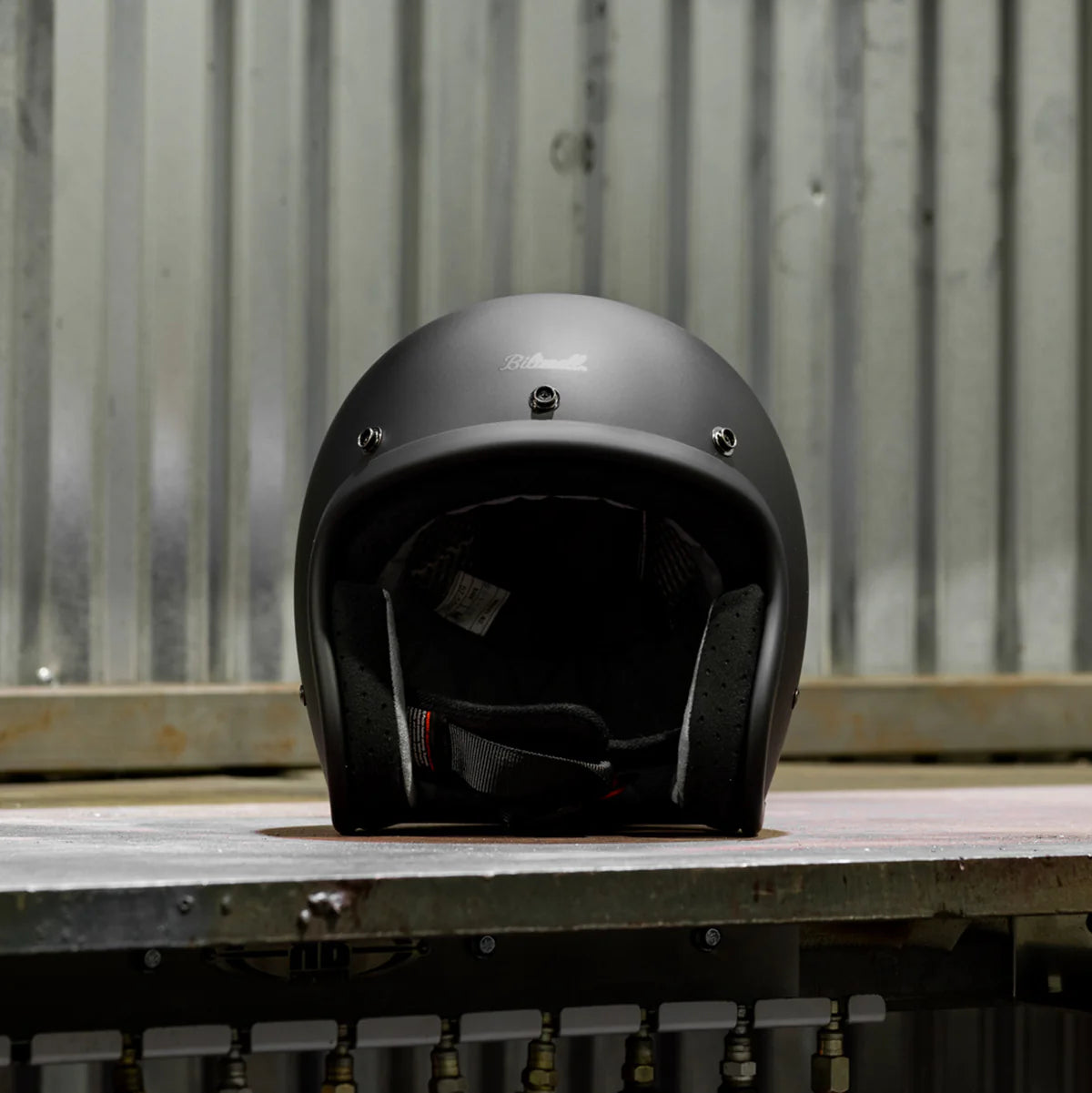 Casco Abierto Biltwell Bonanza - Negro Mate