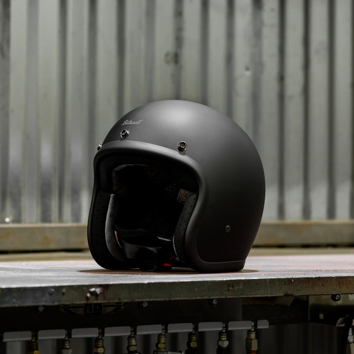 Casco Abierto Biltwell Bonanza - Negro Mate