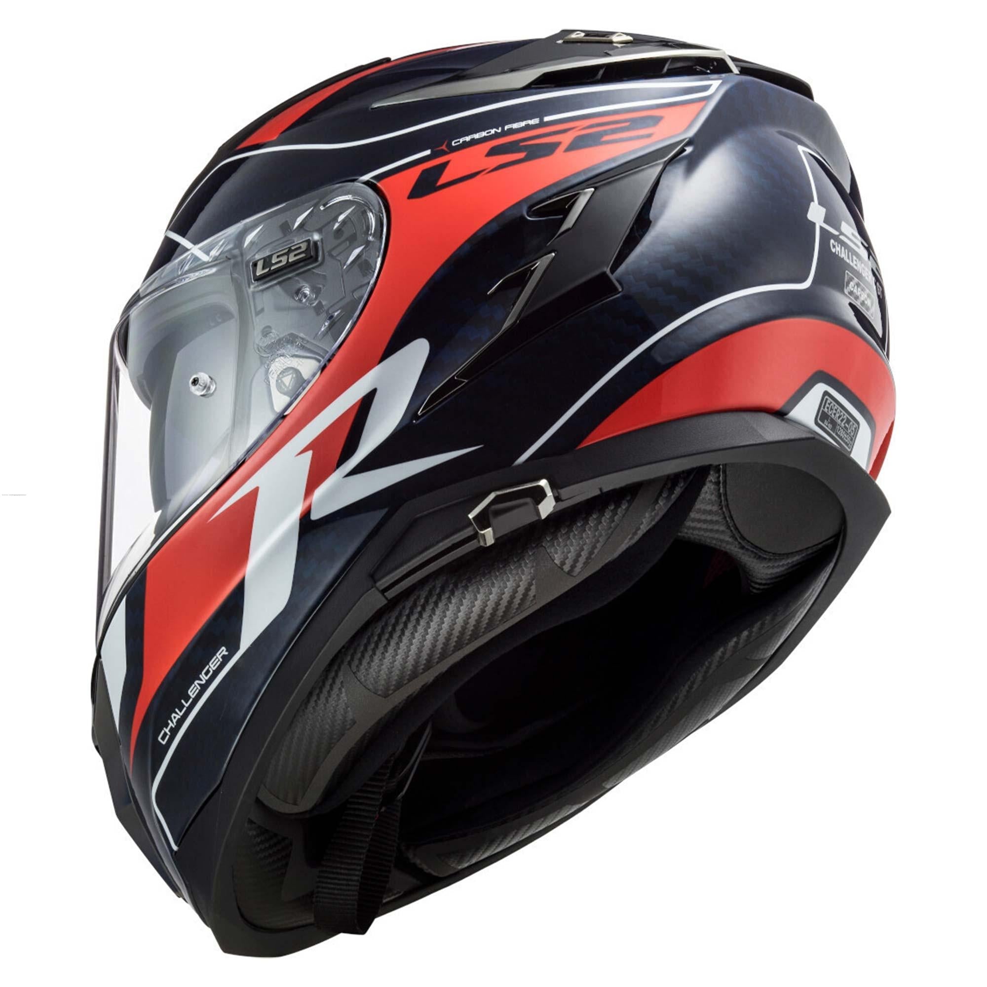 Casco Cerrado LS2 Challenger CT2 Grid Azul / Rojo FF327