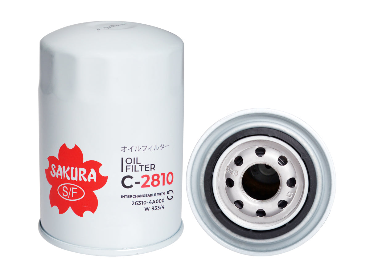 Sakura Filtro de Aceite C-2810 para Hyundai H200/H300/H350