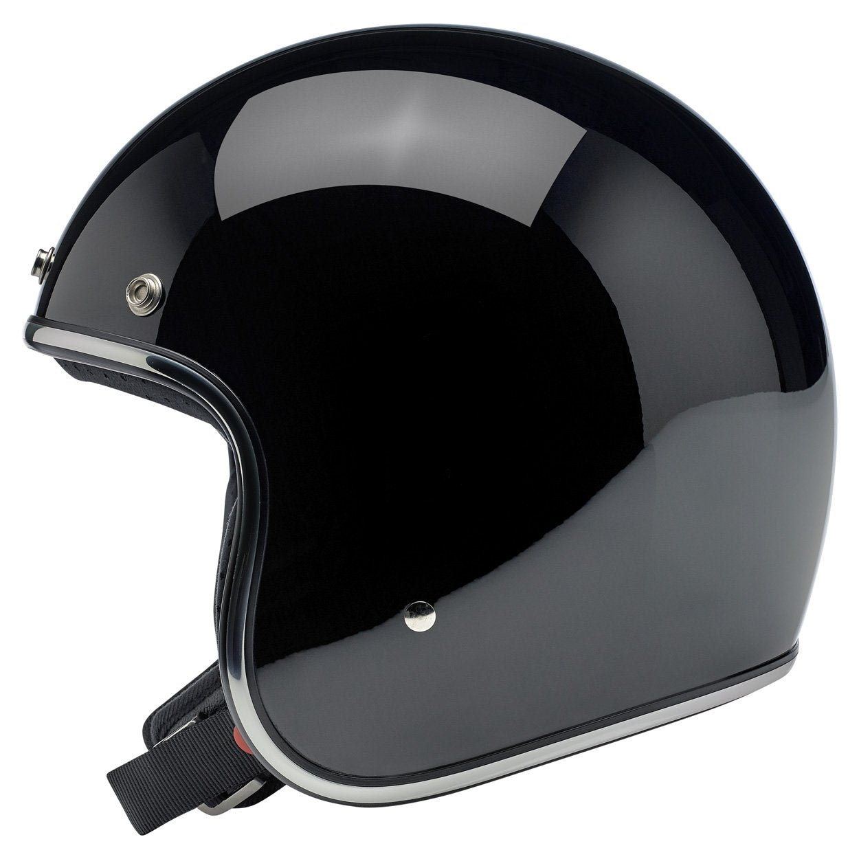 Casco Abierto Biltwell Bonanza Helmet - Gloss Black