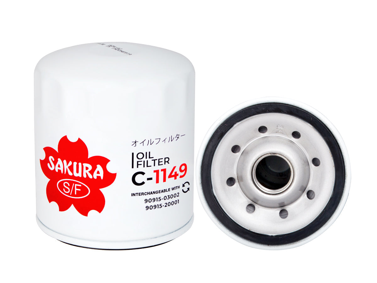 Sakura Filtro de Aceite C-1149 para Toyota, Vw