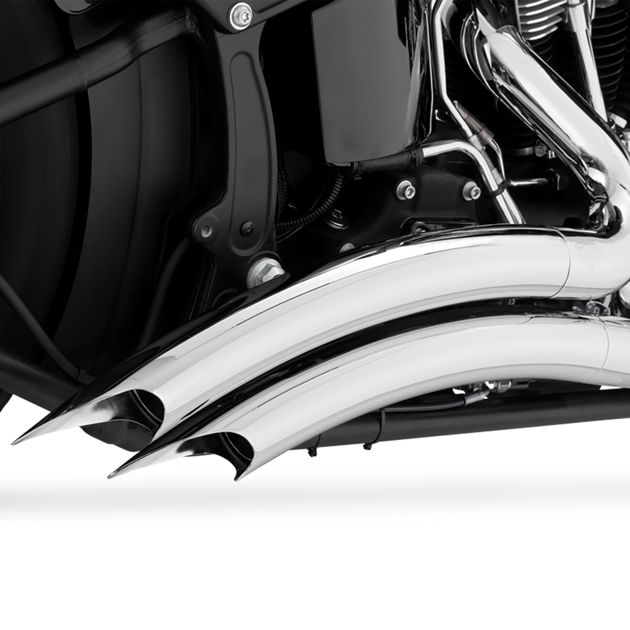 Escape Vance & Hines Big Radius 2 a 2 Cromo para Harley Davidson '10-'17 Softail Slim / Fat Boy / Deluxe / Convertible / Heritage Classic (Sistema Completo)