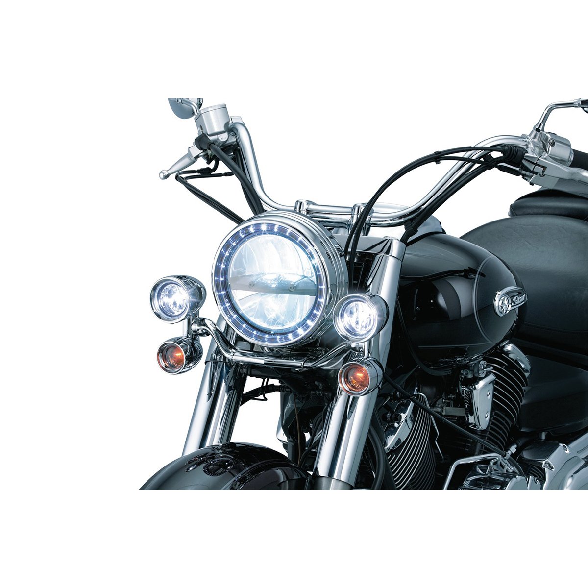 Kuryakyn Anillo L.E.D. de 7″ para Harley Davidson Softail