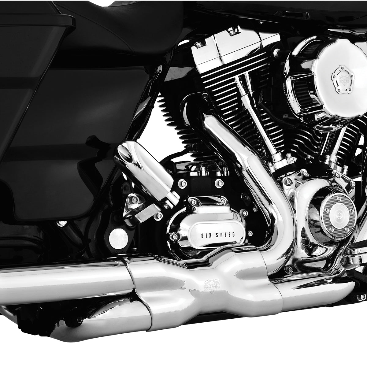 Escape Vance & Hines Power Duals Cromo para Harley Davidson '09-16 Touring (Headers)