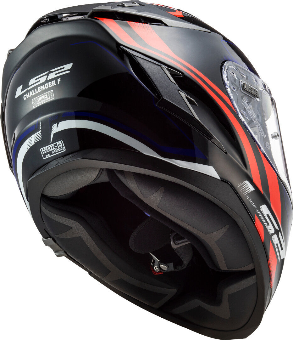 Casco Cerrado LS2 Challenger Propeller Rojo / Azul FF327