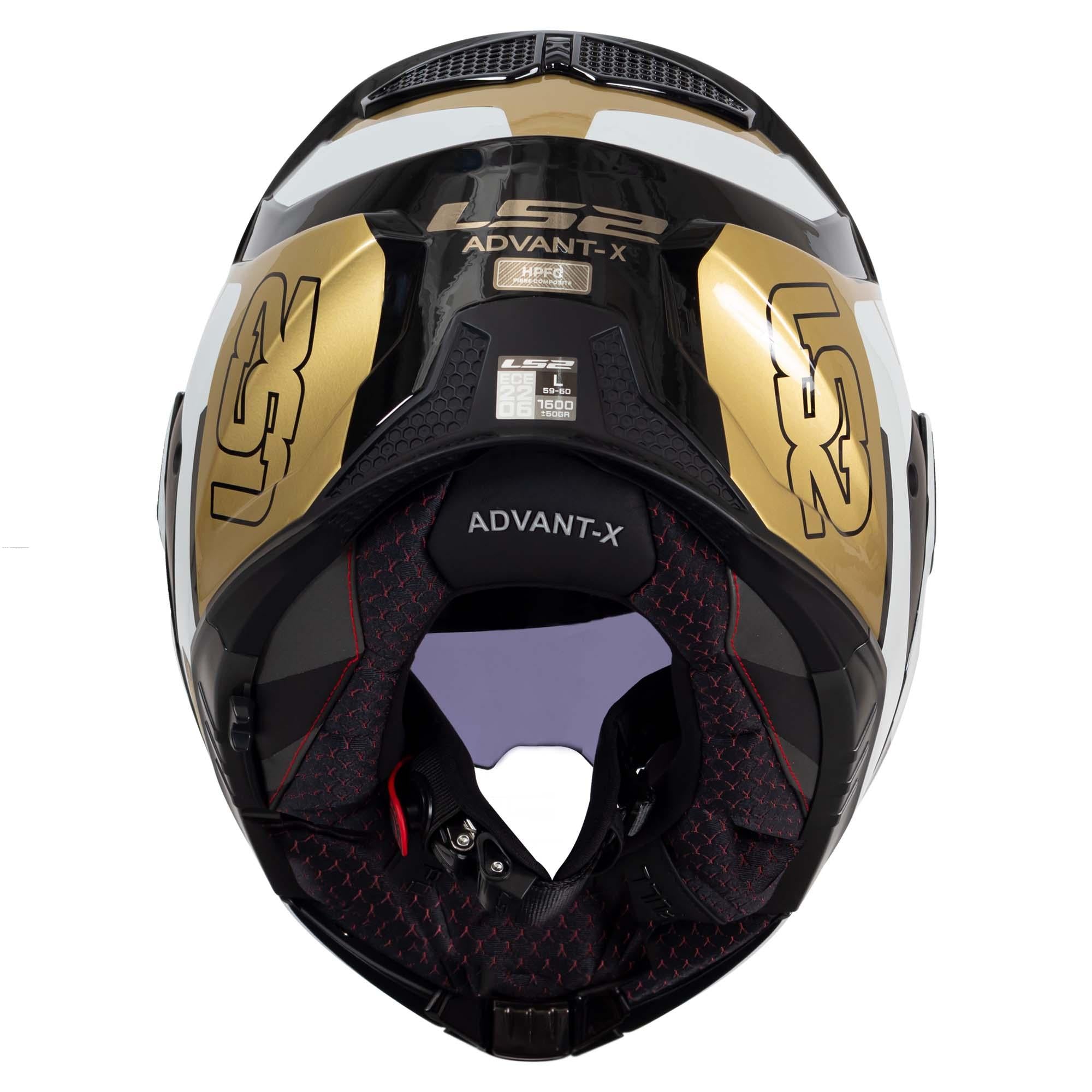 Casco Abatible LS2 Advant X Metryk Negro FF901