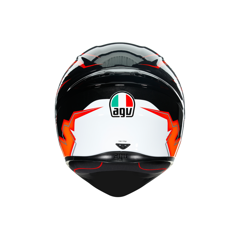 Casco Cerrado AGV K1 E2205 Mult Kripton Naranja