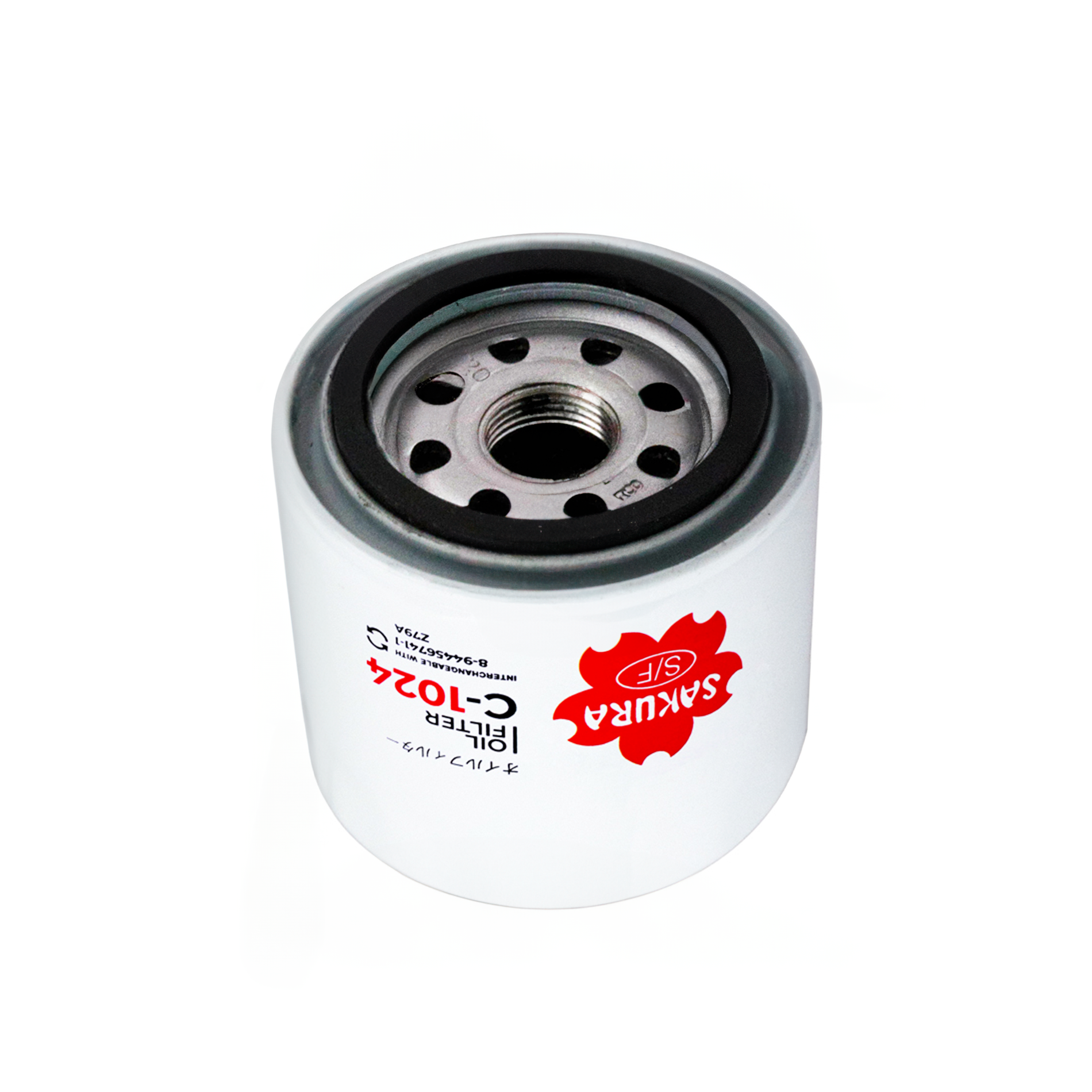 Sakura Filtro de Aceite C-1024 para Dodge, Honda, Hyundai, Kia,Mitsubishi