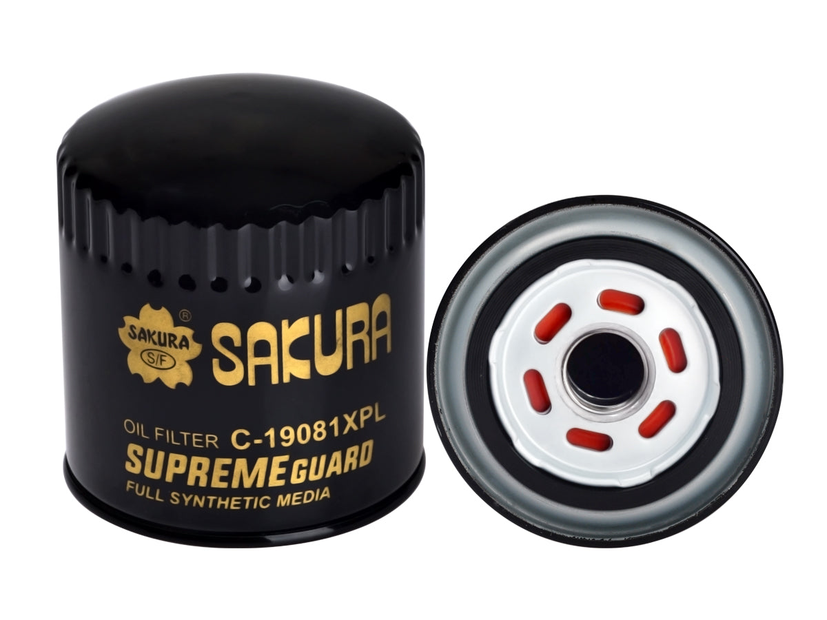 Sakura Filtro de Aceite C-19081XPL para Chrysler, Dodge, Ford Y Jeep