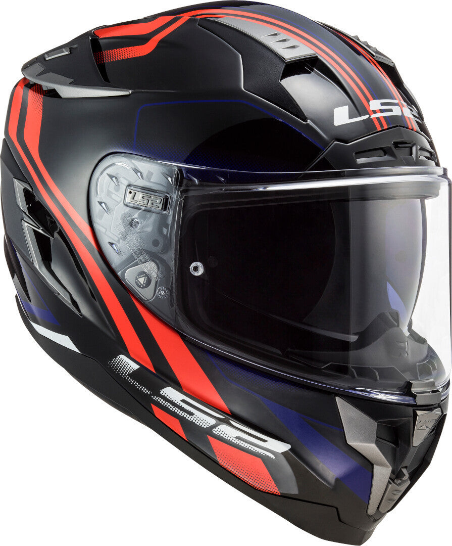 Casco Cerrado LS2 Challenger Propeller Rojo / Azul FF327