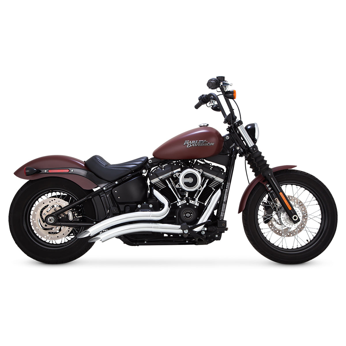 Escape Vance & Hines Big Radius Cromo para Harley Davidson '18-'24 Softail Street Bob / Heritage (Sistema Completo)