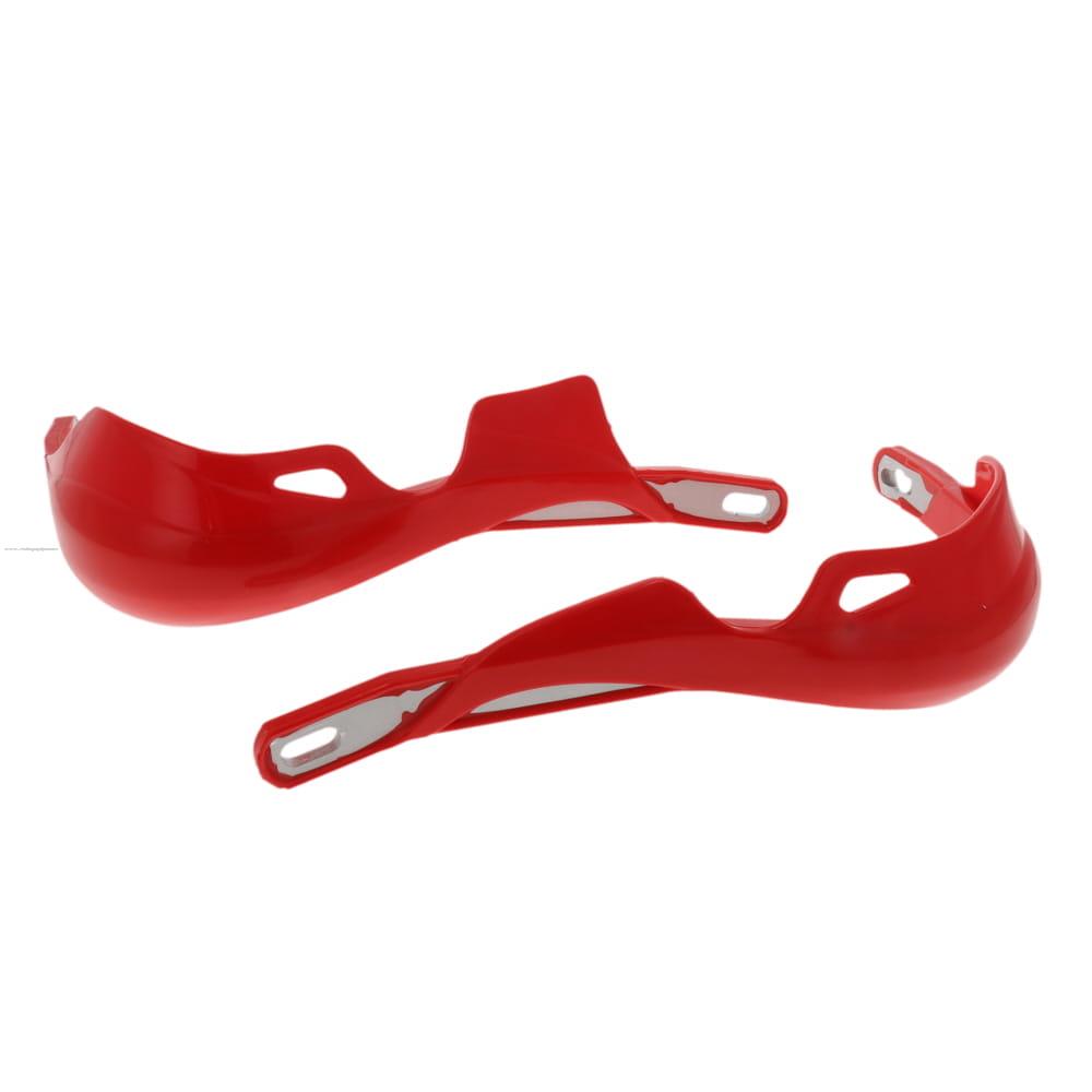 Juego Protector Mano Enduro SS459A Rojo Plastico/Aluminio