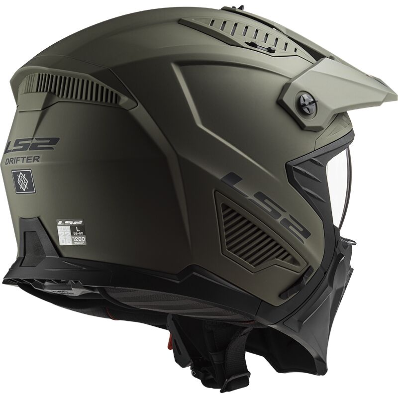 Casco Cross City LS2 Drifter Solid Arena Mate OF606