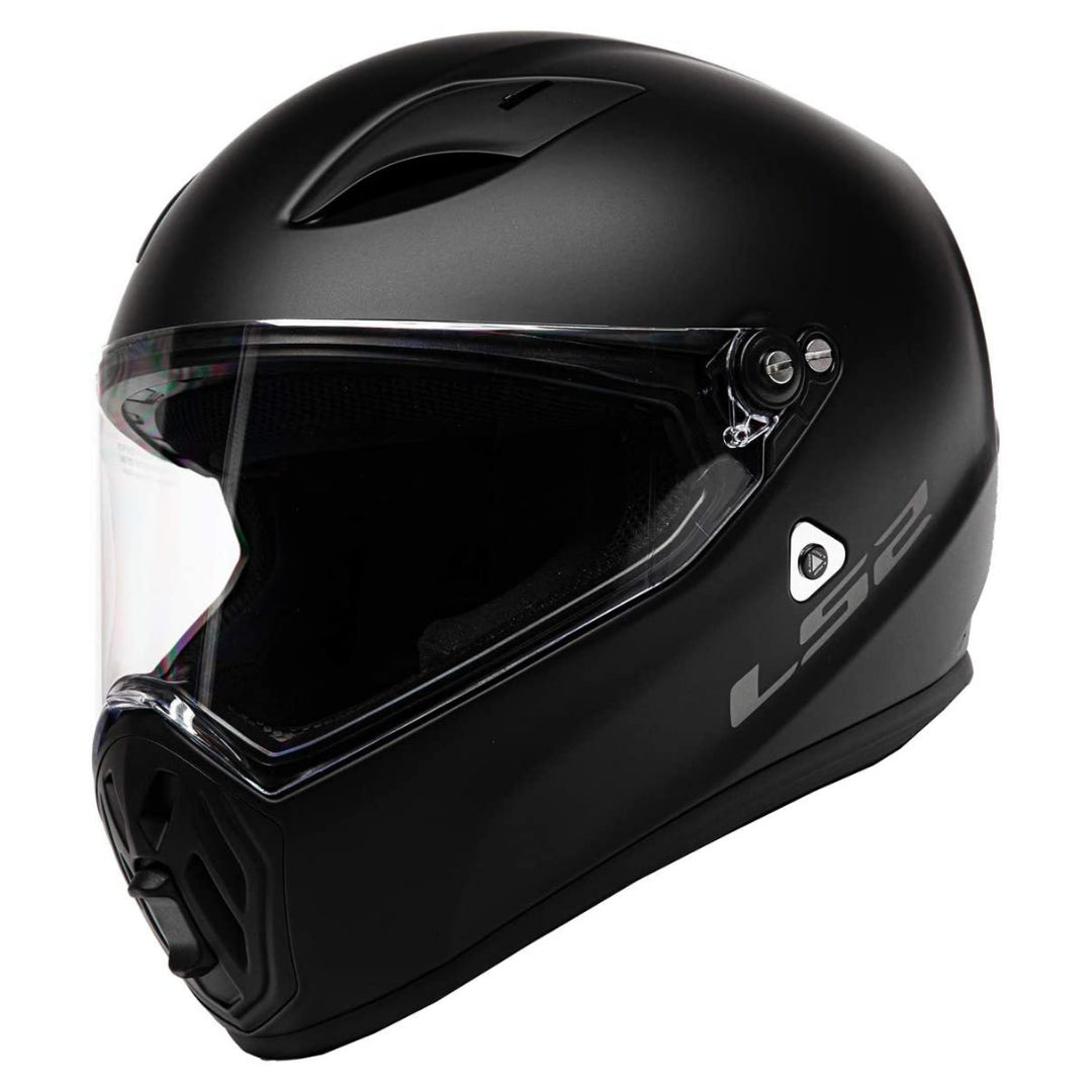 Casco Cerrado LS2 Streetfighter Solid Negro Mate MX419