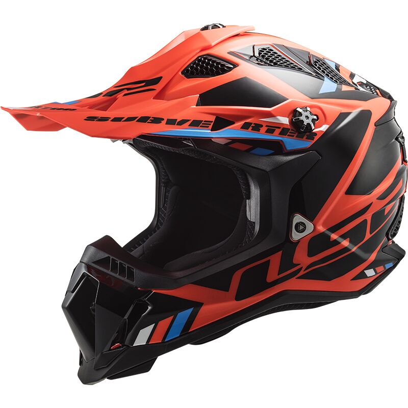 Casco Cross LS2 Subverter Stomp Naranja MX700