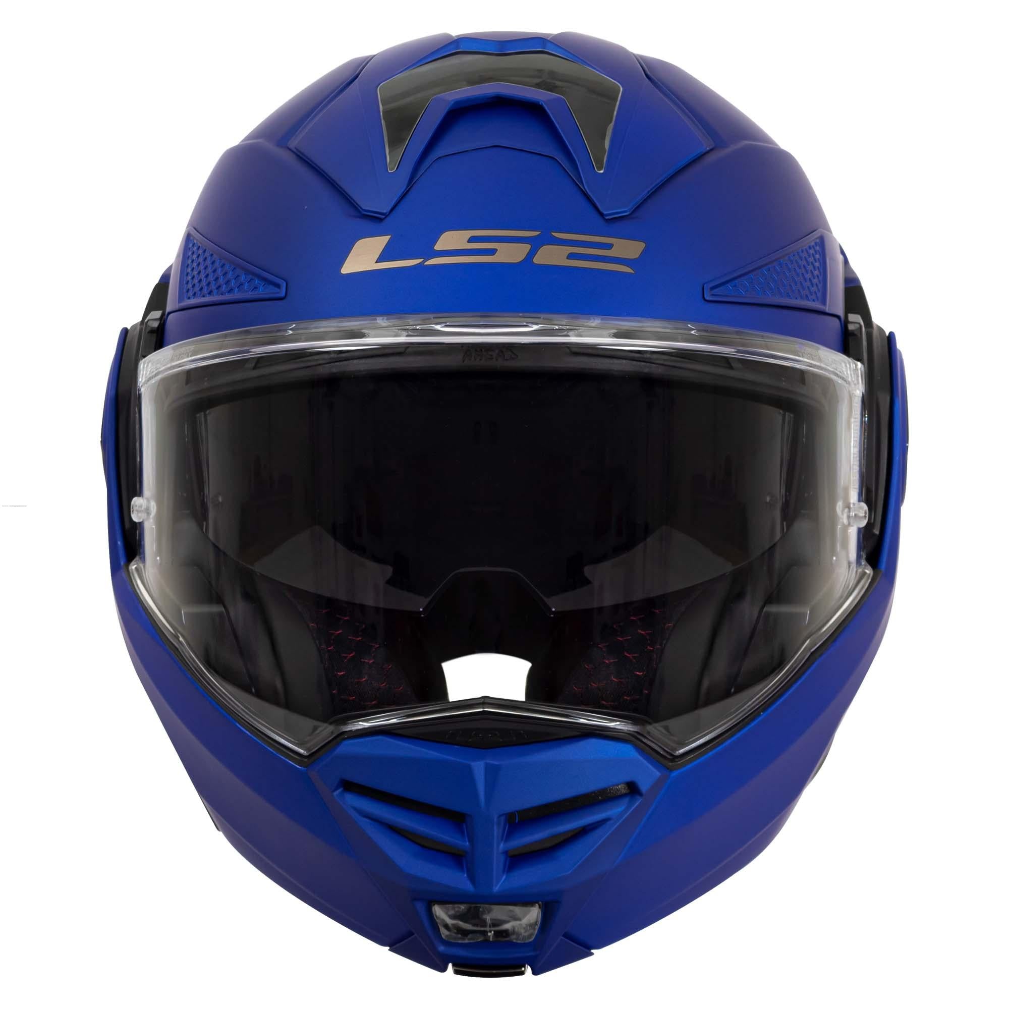 Casco Abatible LS2 Advant X Solid Azul Mate FF901