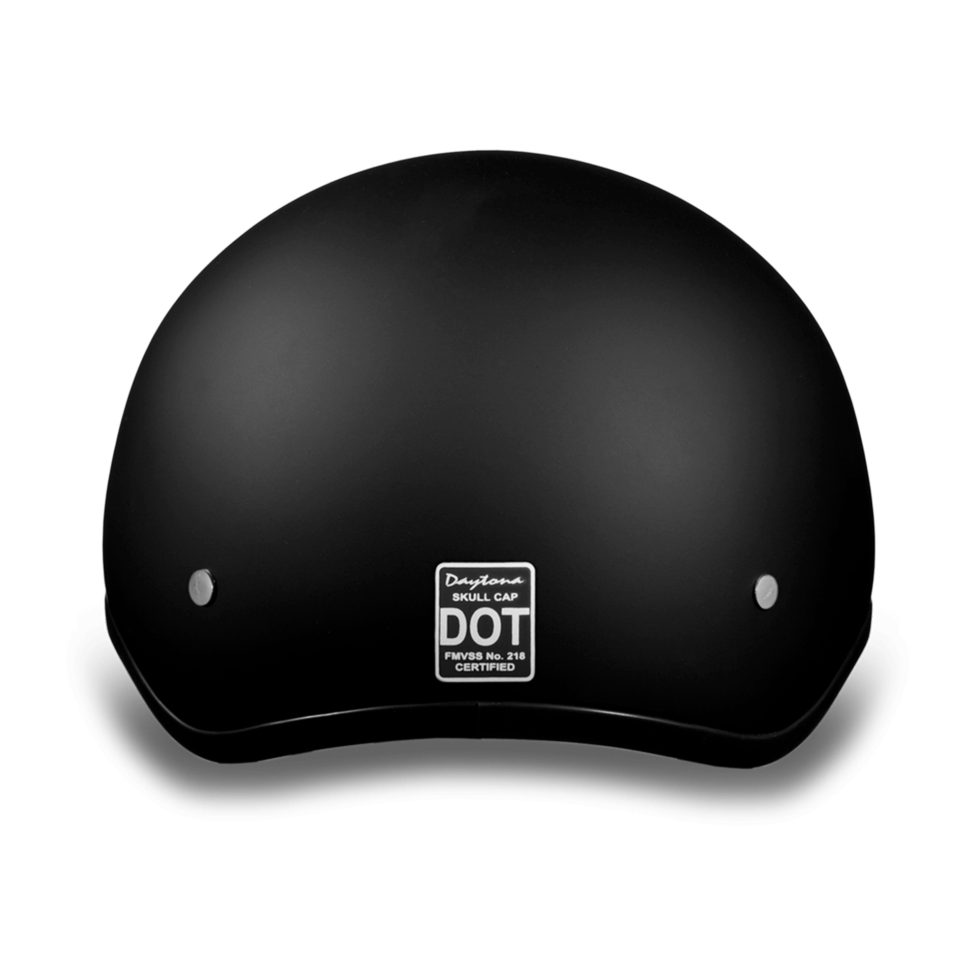 Casco Abierto Daytona Helmets Skull Cap D.O.T. - Negro Mate