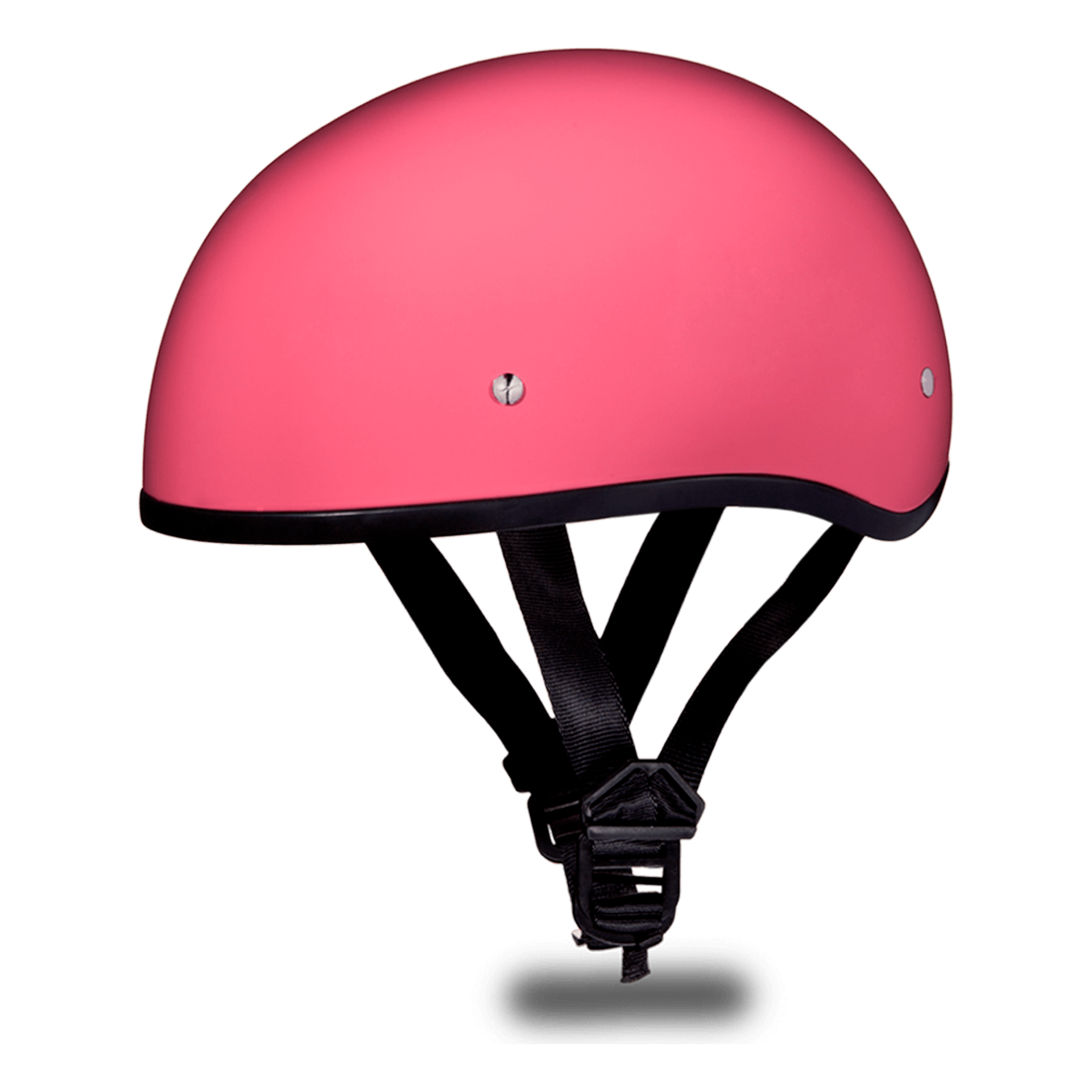 Casco Abierto Daytona Helmets Skull Cap D.O.T. - Rosa Brillante