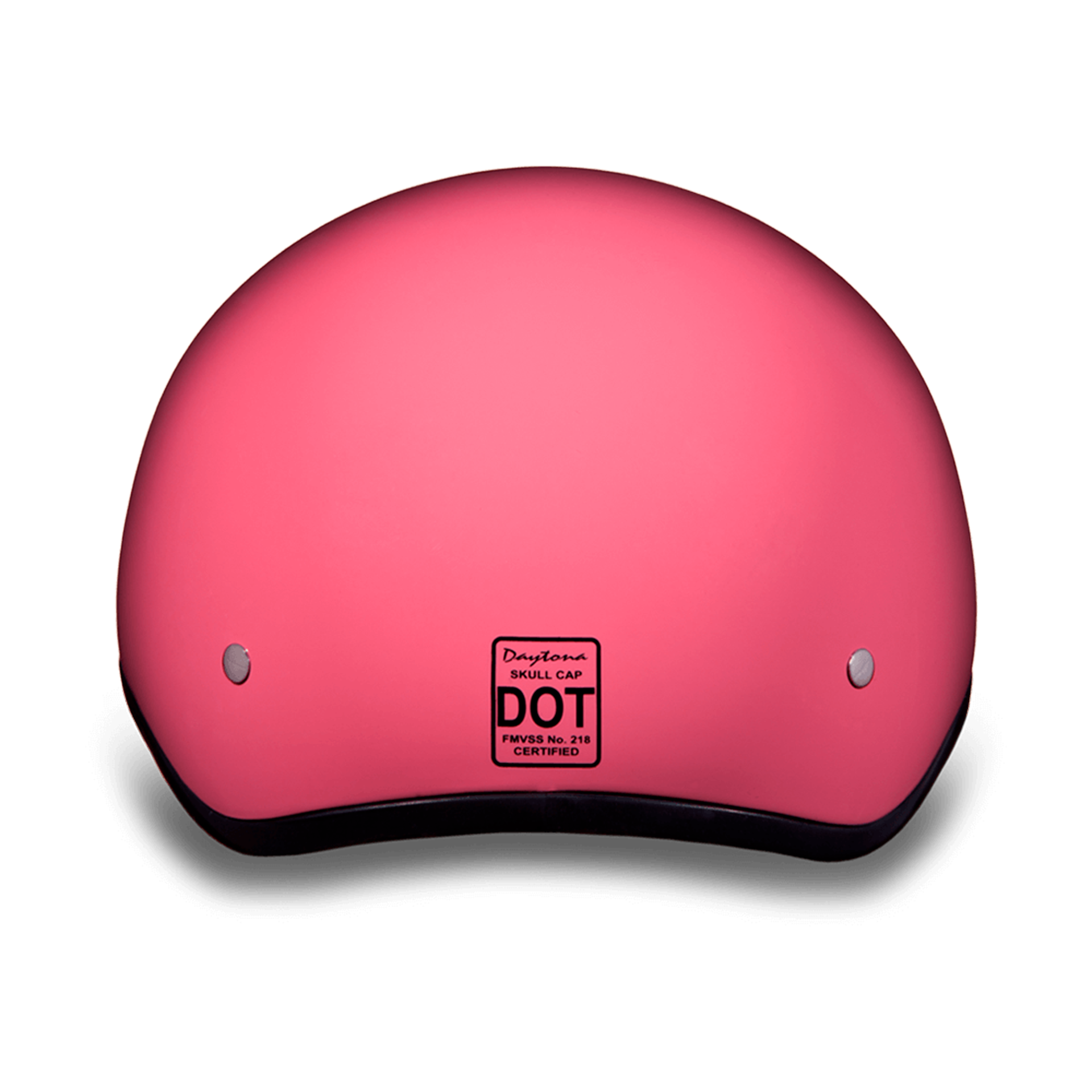 Casco Abierto Daytona Helmets Skull Cap D.O.T. - Rosa Brillante