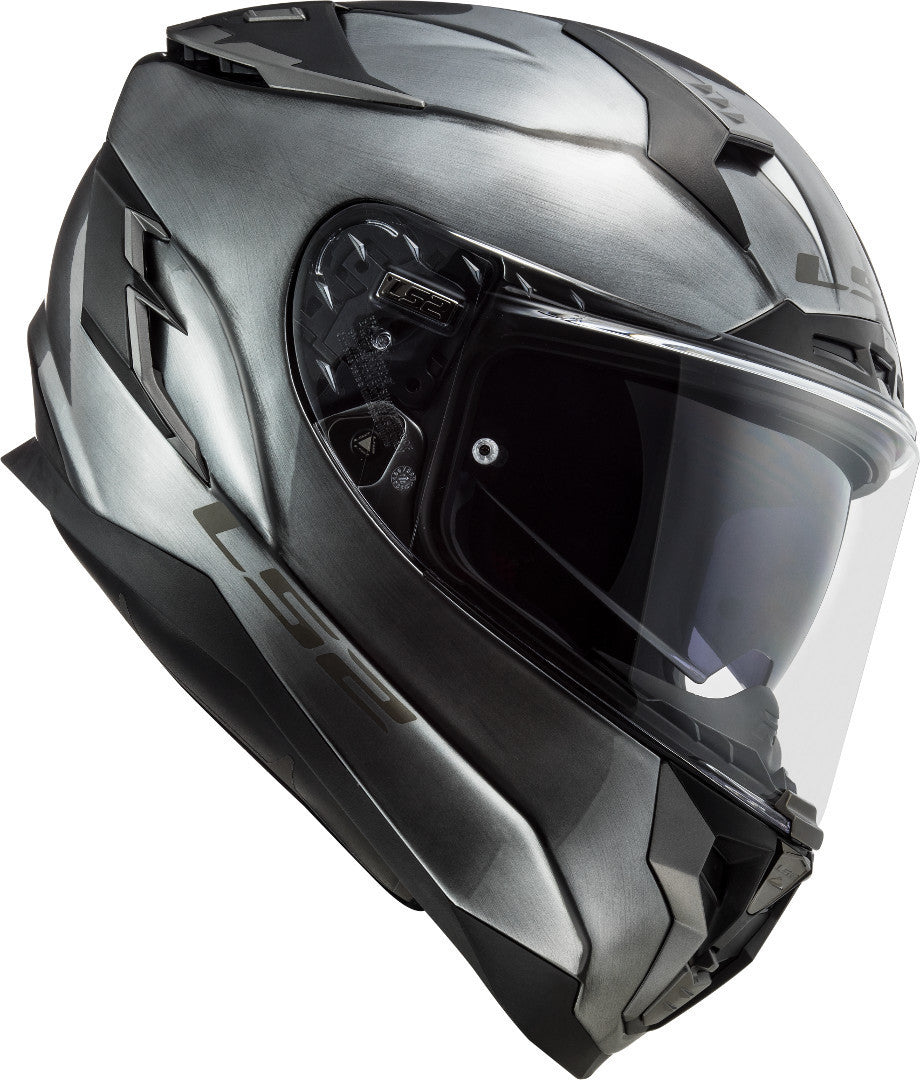 Casco Cerrado LS2 Challenger Jeans Titanium FF327