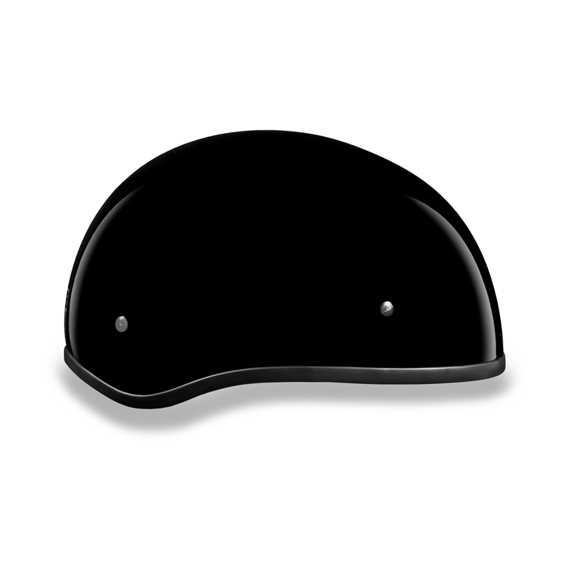 Casco Abierto Daytona Helmets Skull Cap D.O.T. - Negro Brillante